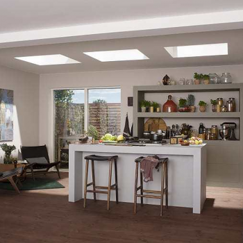 Зенитное окно Velux CVU 0225QA+ISU 1093 для плоской кровли с дистанционным управлением в Луцке, фото 11