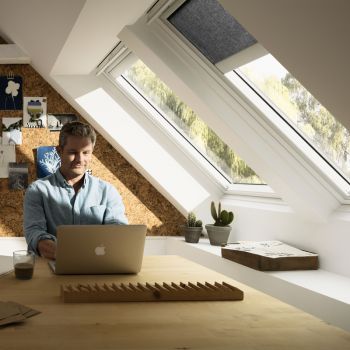 Напівпрозора рулонна штора Velux RFL в Ковелі, фото 7