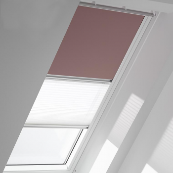 Затемняющая рулонная штора Дуо Velux DFD в Ковеле, фото 3