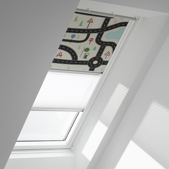 Затемняющая рулонная штора Дуо Velux DFD в Ковеле, фото 5