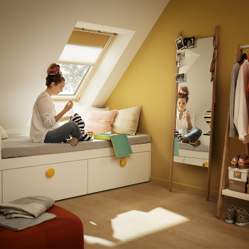 Затемняющая рулонная штора Дуо Velux DFD в Ковеле, фото 8