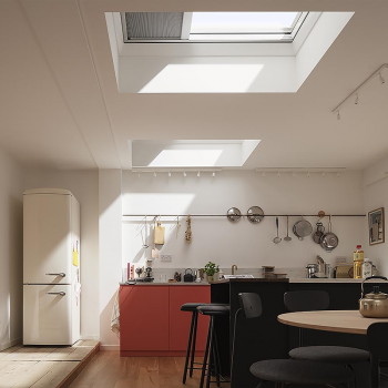 Затемнююча енергозберігаюча штора-плісе для зенітних вікон Velux FMK в Рівному, фото 3