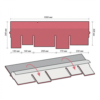 Битумная черепица Katepal Ambient в Ровно, фото 2