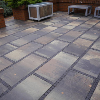 Тротуарна плитка Золотий Мандарин Шашка в Луцьку, фото 2