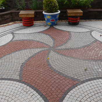 Тротуарная плитка Золотой Мандарин Шашка в Ровно, фото 4