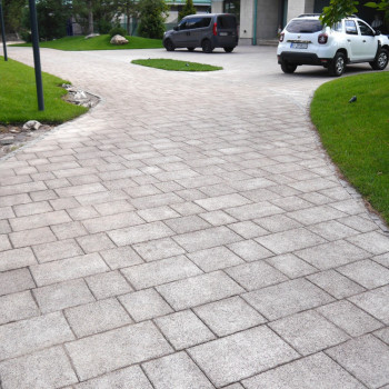 Тротуарна плитка Золотий Мандарин Модерн М Меланж в Луцьку, фото 2