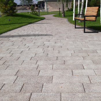 Тротуарна плитка Золотий Мандарин Модерн М Меланж в Луцьку, фото 3