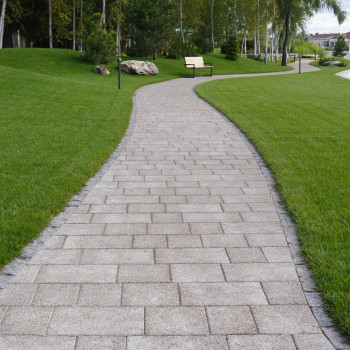 Тротуарна плитка Золотий Мандарин Модерн М Меланж в Луцьку, фото 5