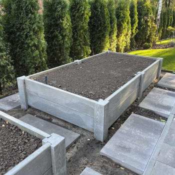 Высокая грядка Золотой Мандарин Форест 1500х1500х420 мм в Ровно