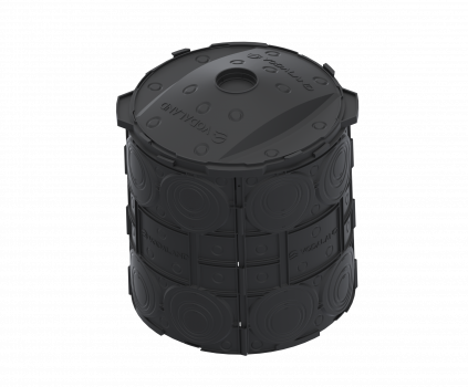 Дренажний колодязь пластиковий з кришкою в Луцьку