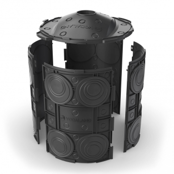 Дренажный колодец пластиковый с крышкой в Луцке, фото 3