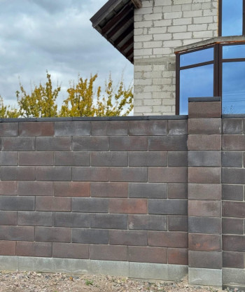 Евроблок Столбиковый гладкий 390х390х190 мм в Ковеле, фото 22