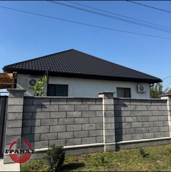 Евроблок Столбиковый гладкий 390х390х190 мм в Ковеле, фото 13