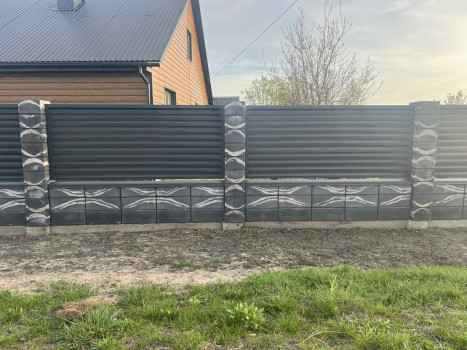 Евроблок Столбиковый гладкий 300х300х190 мм в Ровно, фото 9