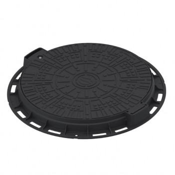 Люк пластиковый D800 DN600 круглый с замком в Луцке