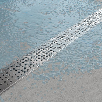 Лоток водовідвідний з нержавіючої сталі Balcony з решіткою перфорованою в Луцьку, фото 2