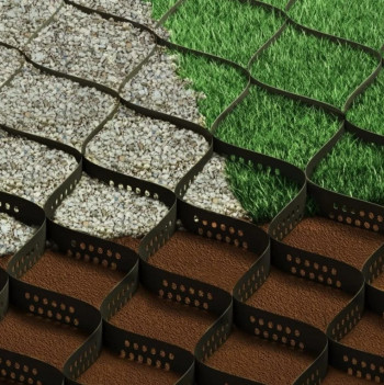 Георешетка пластиковая H100 ячейка 220х220 в Луцке, фото 2