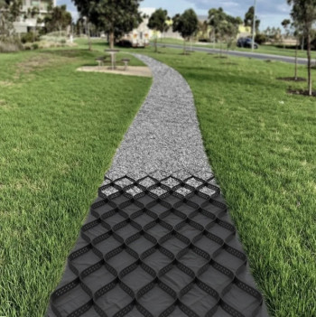 Георешетка пластиковая H100 ячейка 220х220 в Луцке, фото 4