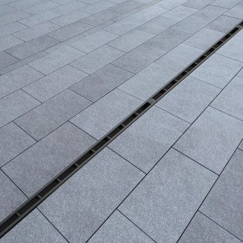 Насадка щелевая L-тип H25 для лотков Base DN100 пластиковая A15 в Луцке, фото 4