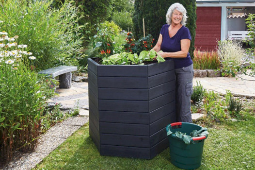 Высокая грядка ERGO, длина 55 см, высота 25 см (комплект = 6 панелей) в Луцке, фото 3