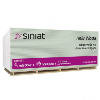 Гіпсокартон Nida IMPACT 12,5*1200*2000 (2,4м2) в Луцьку