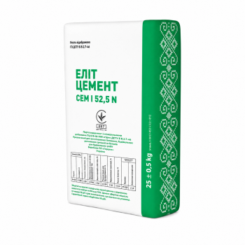 Цемент VIPCEM Еліт ПЦ I-500 25кг (CEM І 52,5 N) в Луцьку